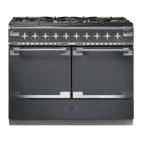 Rangemaster 10577 (ELSSE110DFFSL) ELISE SE 110cm Dual Fuel Range Cooker,  Slate Finish