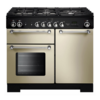 Rangemaster 111960 (KCH100NGFCR/C) KITCHENER 100cm Gas Range Cooker,  Cream,  Chrome Trim