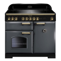 Rangemaster CDL100EISL/B (124220) CLASSIC DELUXE 100cm Induction Cooker