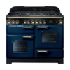 Rangemaster CDL110DFFRB/B (112920) 110cm CLASSIC DL DF Fuel Range Cooker,  Regal B/Brass