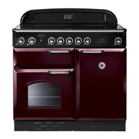 Rangemaster CLAS100EICY/C 106550 CLASSIC 100cm Induction Cranberry/Chrome