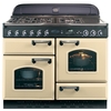 Rangemaster CLAS110NGFCR/C CLASSIC 110cm Gas Range Cooker,  Cream/Chrome
