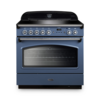 Rangemaster CLAS90FXEISB/C Classic FX 90cm Induction Cooker,  Stone Blue,  Chrome