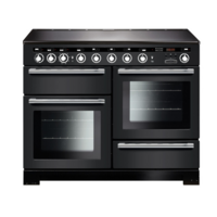 Rangemaster EDL110EICB/C Encore Deluxe 110cm Induction Cooker,  Charcoal Black