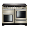 Rangemaster EDL110EIIV/C (117400) Encore Deluxe 110cm IND Range Cooker,  Ivory/Chrome