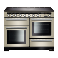 Rangemaster EDL110EIIV/C (117400) Encore Deluxe 110cm IND Range Cooker,  Ivory/Chrome