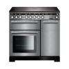 Rangemaster EDL90EISS/C (117330) Encore Deluxe 90cm Induction Range Cooker,  SS/Chrome