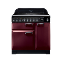 Rangemaster ELA90EICY Elan Deluxe Induction 90cm Range Cooker,  Cranberry