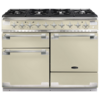 Rangemaster ELS110DFFCR Elise 110cm Dual Fuel Range Cooker,  Cream/Chrome