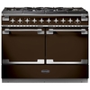 Rangemaster ELSSE110DFFCT ELISE SE 110cm Dual Fuel Range Cooker,  Chocolate