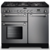 Rangemaster KCH100DFFSS/C Kitchener 100cm Dual Fuel Range Cooker,  Stainless Steel