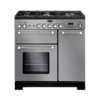 Rangemaster KCH90NGFSS/C (116770) KITCHENER 90cm Gas Range Cooker,  Stainless Steel/Chrome