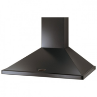 Rangemaster LEIHDC110BB 110cm Chimney Hood Without Rail Finished in Black