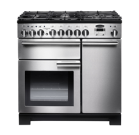 Rangemaster PDL90DFFSS/C PDL90DFFSS Professional Deluxe Dual Fuel Range Cooker