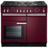 Rangemaster PROP100DFFCY/C PROFESSIONAL PLUS 100cm Dual Fuel Cooker,  Cranberry
