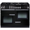 Rangemaster PROP110NGFGB/C PROFESSIONAL PLUS 110cm Gas Range Cooker,  Black