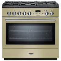 Rangemaster PROP90FXDFFCR/C PROFESSIONAL PLUS FX 90cm Dual Fuel Cooker,  Cream/C