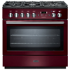 Rangemaster PROP90FXDFFCY/C PROFESSIONAL PLUS FX 90cm Dual Fuel Cooker,  Cranberry