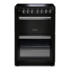 Rangemaster PROPL60EIBL/C Professional+ 60cm Induction Freestanding Cooker,  Black