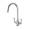 Rangemaster TAC2CM/CM Aquaclassic 2 Dual Lever Monobloc Tap,  Chrome Finish