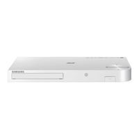 Samsung BDF5500EXU Slim 3D Networking Blu-ray Disc Player,  White