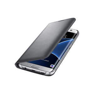 Samsung EF-NG935PSEGWW Galaxy S7 Edge LED Cover in Silver