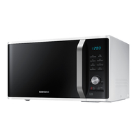 Samsung MS28J5255UW 28L Solo Microwave Oven with Plate Warming,  White