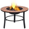 Adara 3 Leg Stand Mosaic Fire Pit Terracotta Ceramic