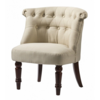 Alderwood Beige Fabric Chair