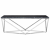 Allure Black Faux Marble Coffee Table