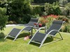 Alps Silver 3 Piece Sun Lounger Set