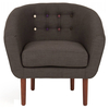 Anji Armchair Dark Grey