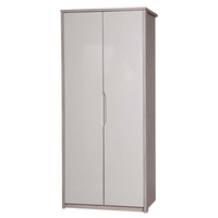 April 2 Door Wardrobe Champagne & Sand Gloss