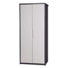 April 2 Door Wardrobe Grey & Sand Gloss