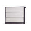 April 3 Drawer Chest Grey & Sand Gloss