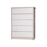 April 5 Drawer Chest Champagne & Sand Gloss