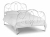 Arabella White Metal Bed