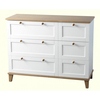 Arcadia White 3 Drawer Chest