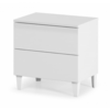 Arctic Chest 2 Drawer High Shine White