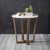 Arden Grace Marble Round Side Table