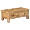 Arden Grace Modern 2 Drawer Solid Mango Wood Coffee Table