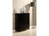 Aztec Black High Gloss 5 Drawer Chest
