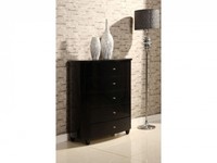 Aztec Black High Gloss 5 Drawer Chest