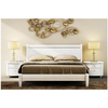 Aztec Nightstand White High Gloss