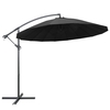 Becrux 3 Meter Hanging Parasol - Anthracite