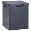 Becrux Anthracite Outdoor Garden Storage Cube