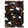 Becrux Genuine Hair-on Leather Patchwork Rug (Size: 80 x 150 cm)