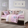 Bloomsbury White Daybed With Optional Trundle (Options: Daybed Only,  Mattress: No Mattress)