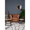 Boho Round Wooden Nest Of Tables