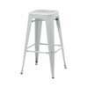 Bronx White Metal Bar Stools (Number Of Stools: 2)